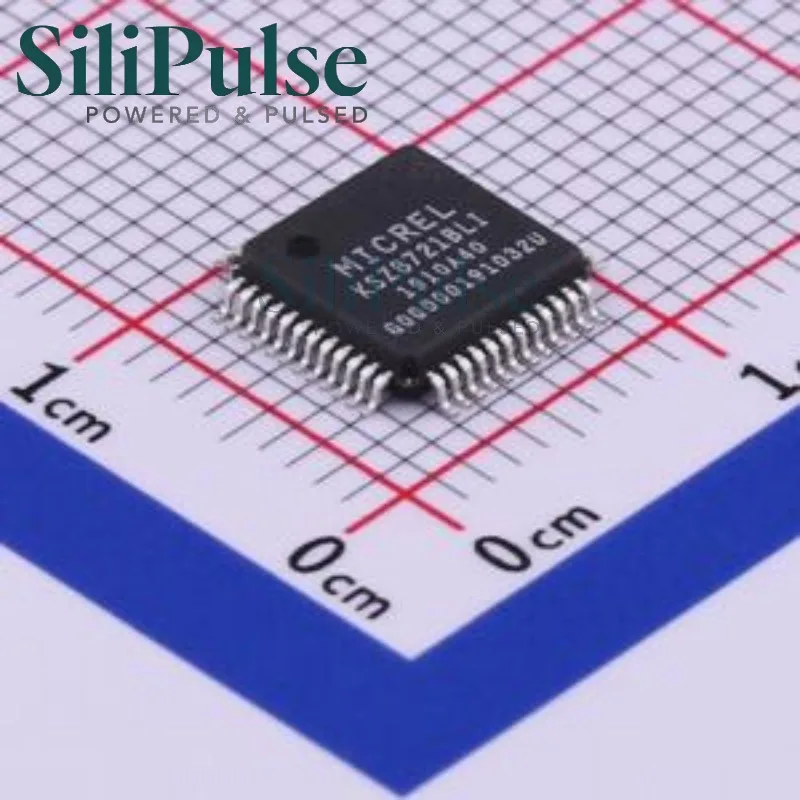 (5/10pcs) KSZ8721BLI-TR LQFP-48(7x7) 100% Original In Stock - -1-1-MII-RMII-48-LQFP 7x7