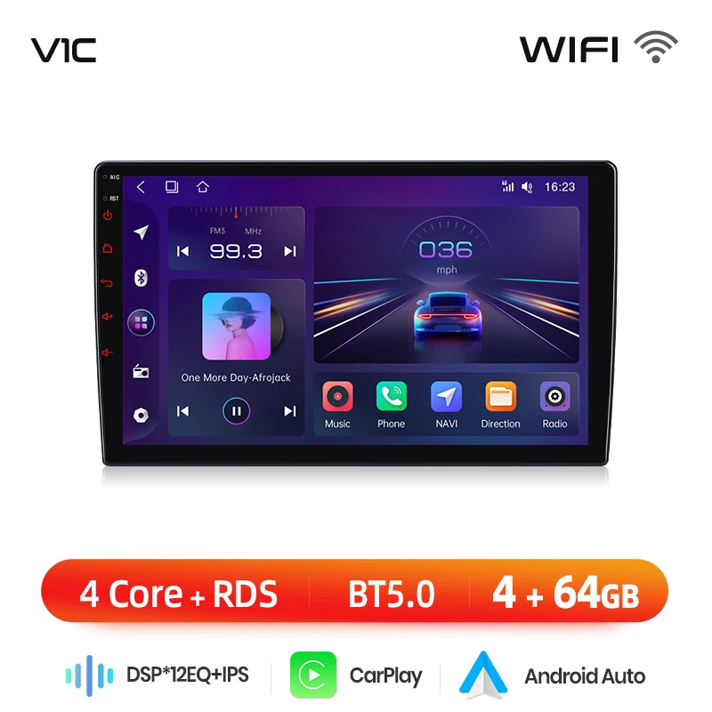 Junsun Qualcomm 8-Core 360 Camera CarPlay Android Auto Radio voor Peugeot 107 Toyota Aygo Citroen C1 2005-2014 GPS