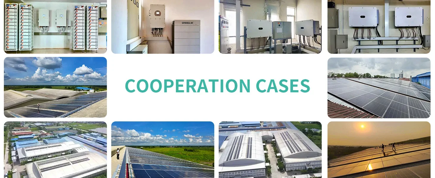 SANDISOLAR 11KW 48V Hybrid-Solarwechselrichter 6 Einheiten Parallel 160A MPPT 500VDC Dual-Ausgang Reine Sinuswelle Off-Grid WiFi-Controller – Detail 17