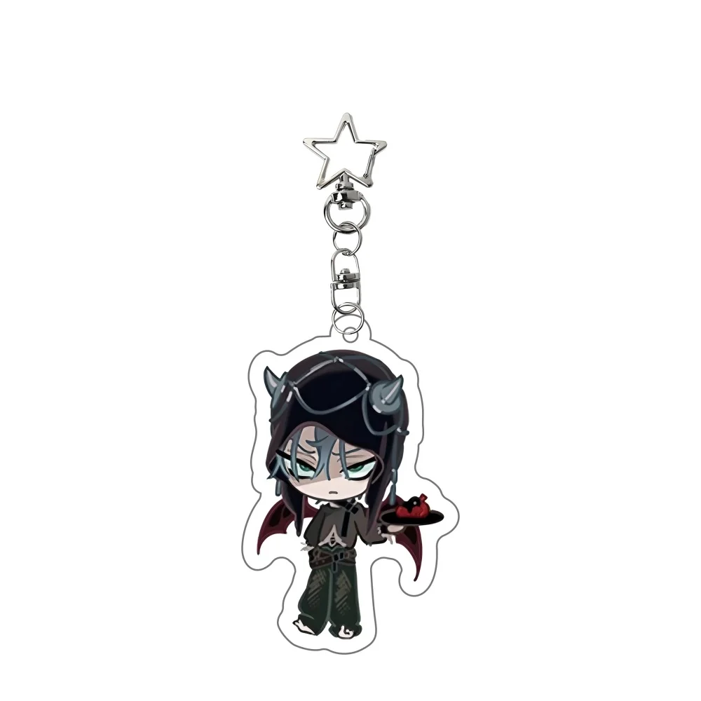 Fashion Anime Alien Stage Ivan Till Acrylic Key Chain Kawaii Backpack Pendant Ornament Mobile Phone Chain Key Pendant Charm Gift