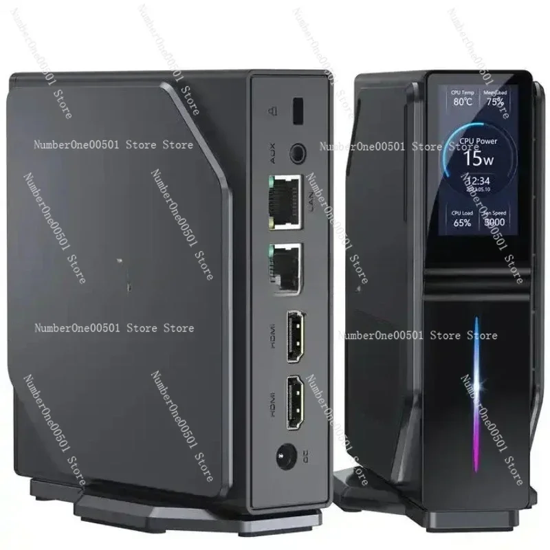 New 12th Generation AlderLake-N95 Mini Host Win11 Dual Ethernet DDR4 Office and Home PC
