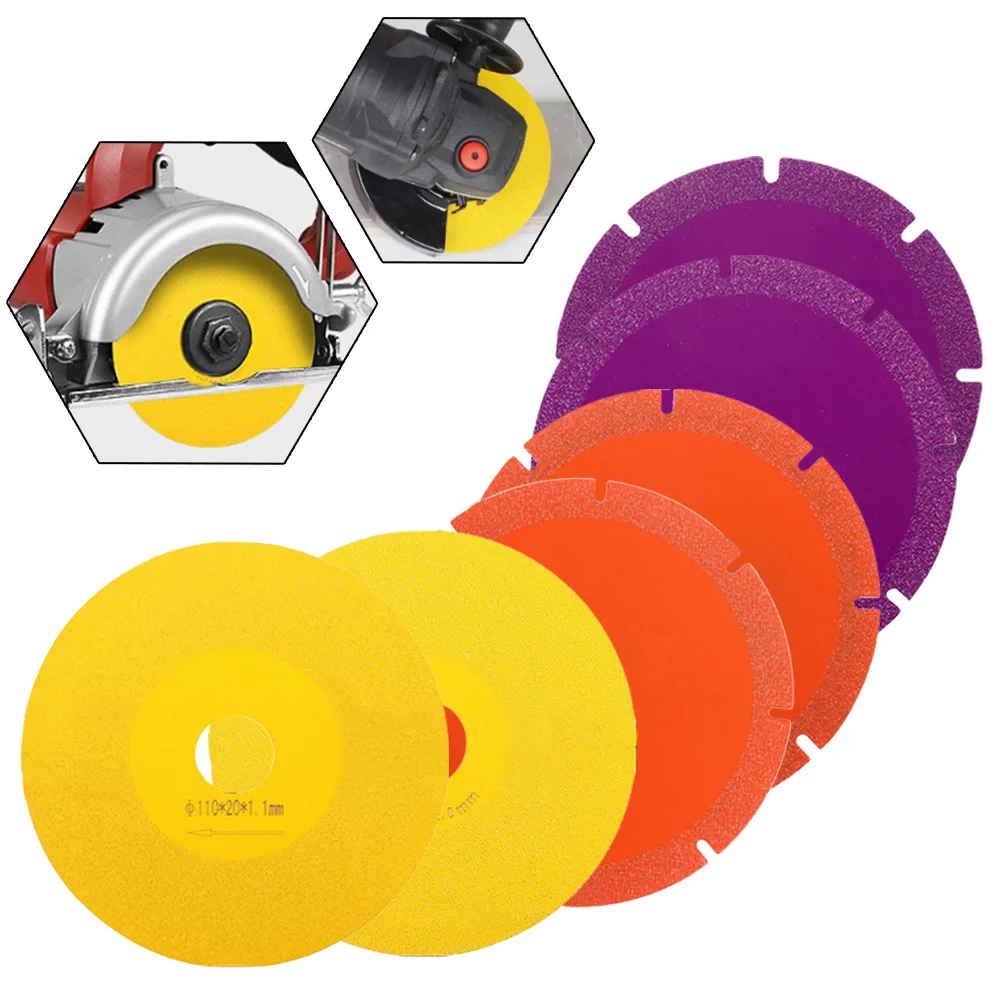 Grinding Tool Cutting Discs Saw Blade Ceramic Diamond Jade Marble Tile Cutting Disc For:Smooth Cutting Chamfering