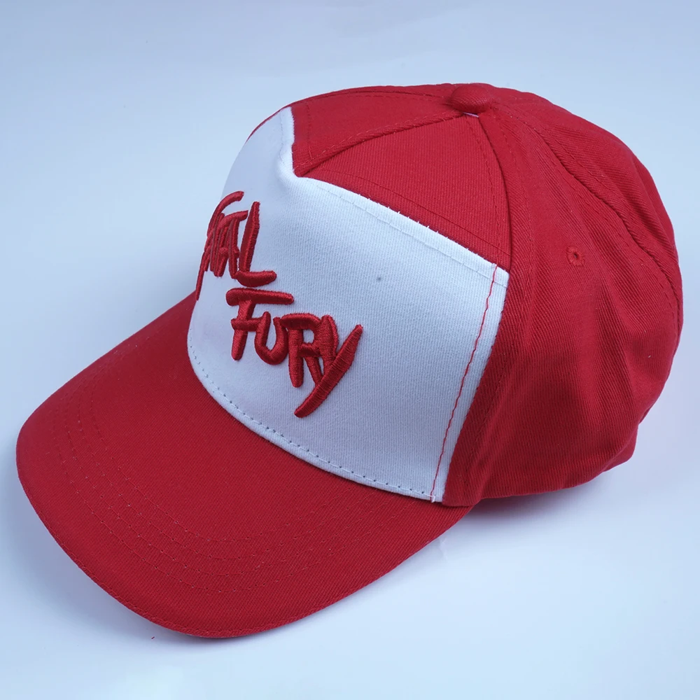 Anime Game Cosplay Hat Truck Driver Terry Bogard Boxing Cotton Baseball Hat Boxer Fatal Fury Letter Embroidery Caps