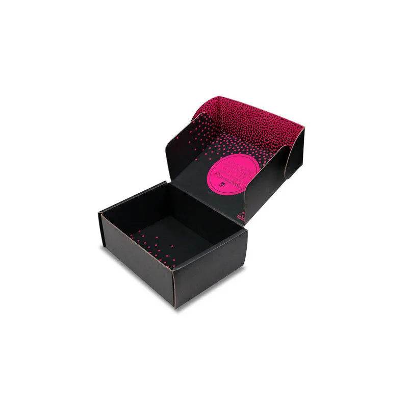 Individuelles Logo Extra Harte Flugzeug-Geschenkboxen Beidseitiger Farbdruck Geschenkboxen Kosmetik E-Commerce Maßgefertigte Faltbare Papierbox