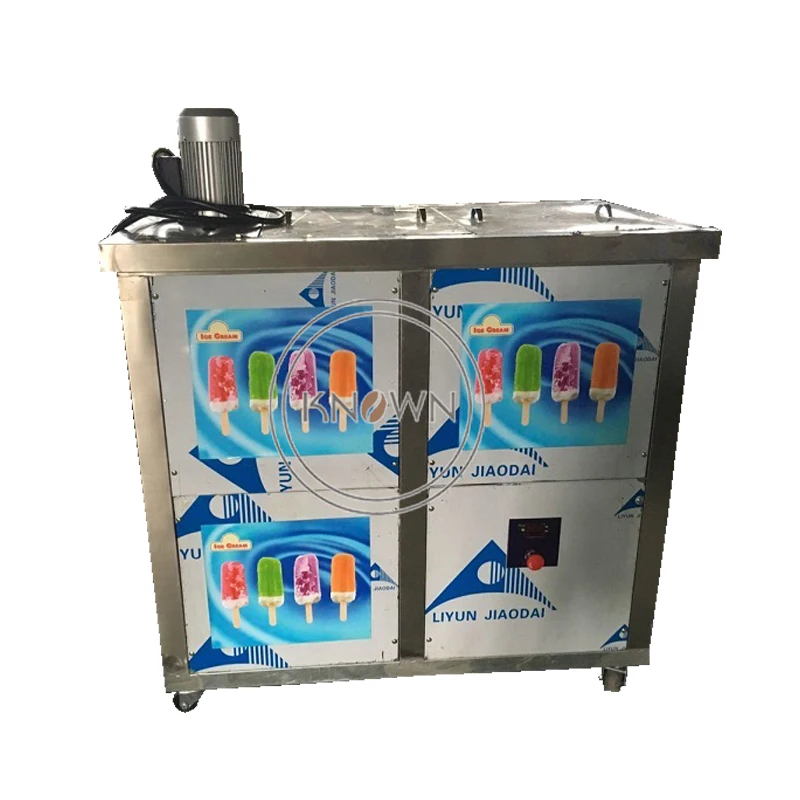Коммерческая машина для изготовления мороженого, машина для изготовления леденцов, машина для мороженого из нержавеющей стали 304, с 4 формами