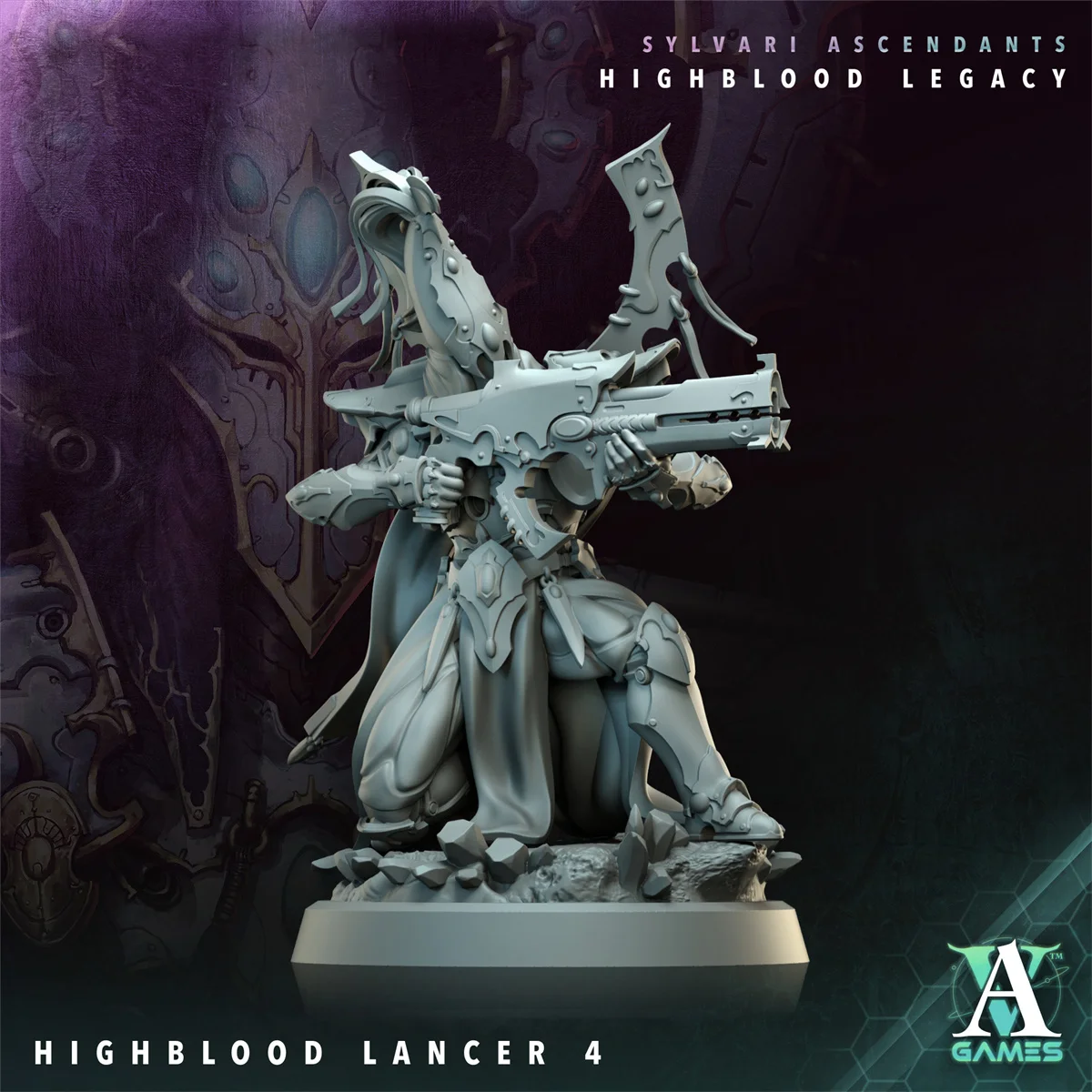 Dnd Miniaturen Figuren [eldar] Luftschiff Seele Mech Starga zer Infanterie Brettspiel Modell 3D-Druck