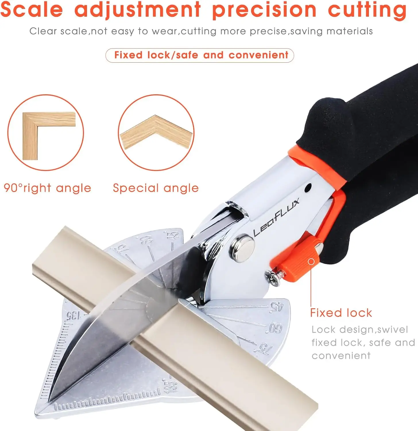 

Premium Adjustable Versatile Multifunctional Model LFXP3101S Miter Shears - Superior Quality Hand Tools with Precision Angular C
