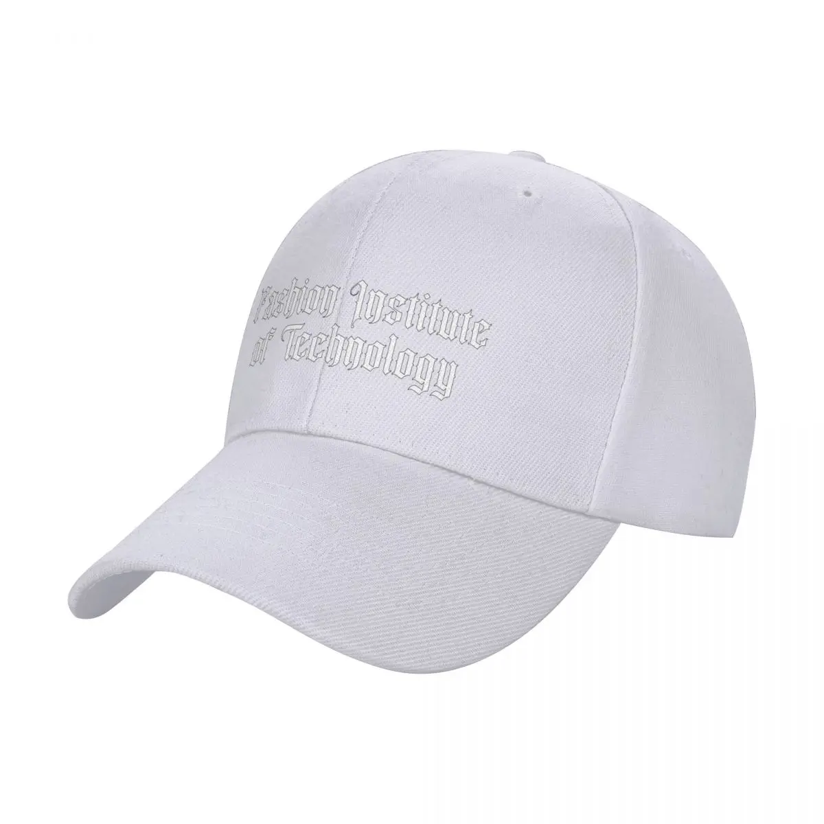 

fashion institute of technology gothic font Baseball Cap Fishing cap cute Rave Men's Luxury Women's