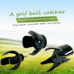 Golf ball pick-up golf supplies pick-up clip golf accessories pick-back device convenient and practical golf training equipment