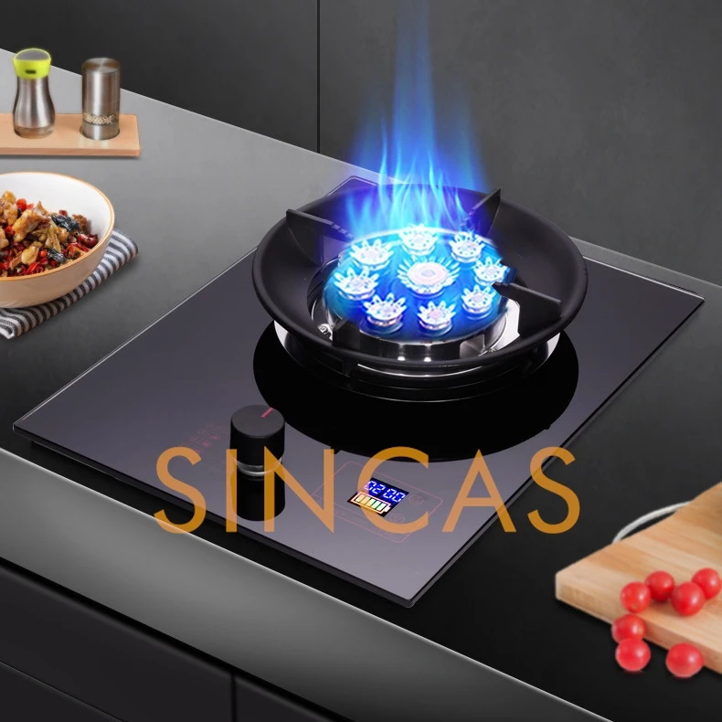 1 Burner Cooktop Home Energy Saving Gas Stove Gas Range Single Household LPG Built-In Bench Gas Range Natural Gas Fire Stove