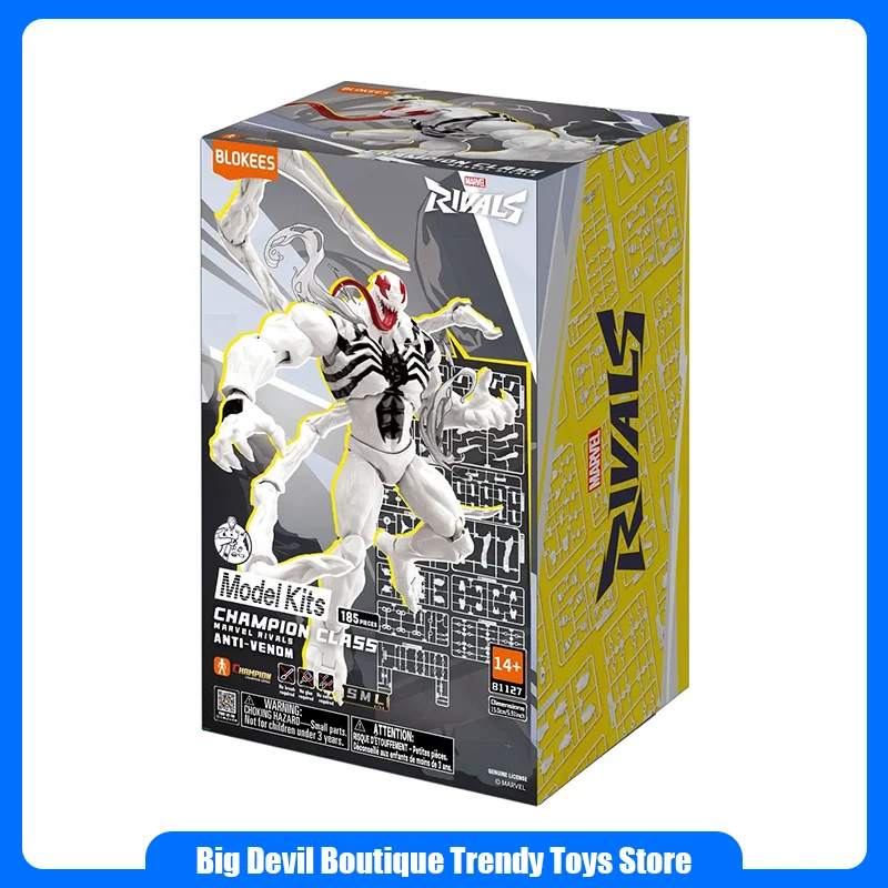 Model Kit Venom - Blokess Marvel Rivals Anti-Venom Champion Class