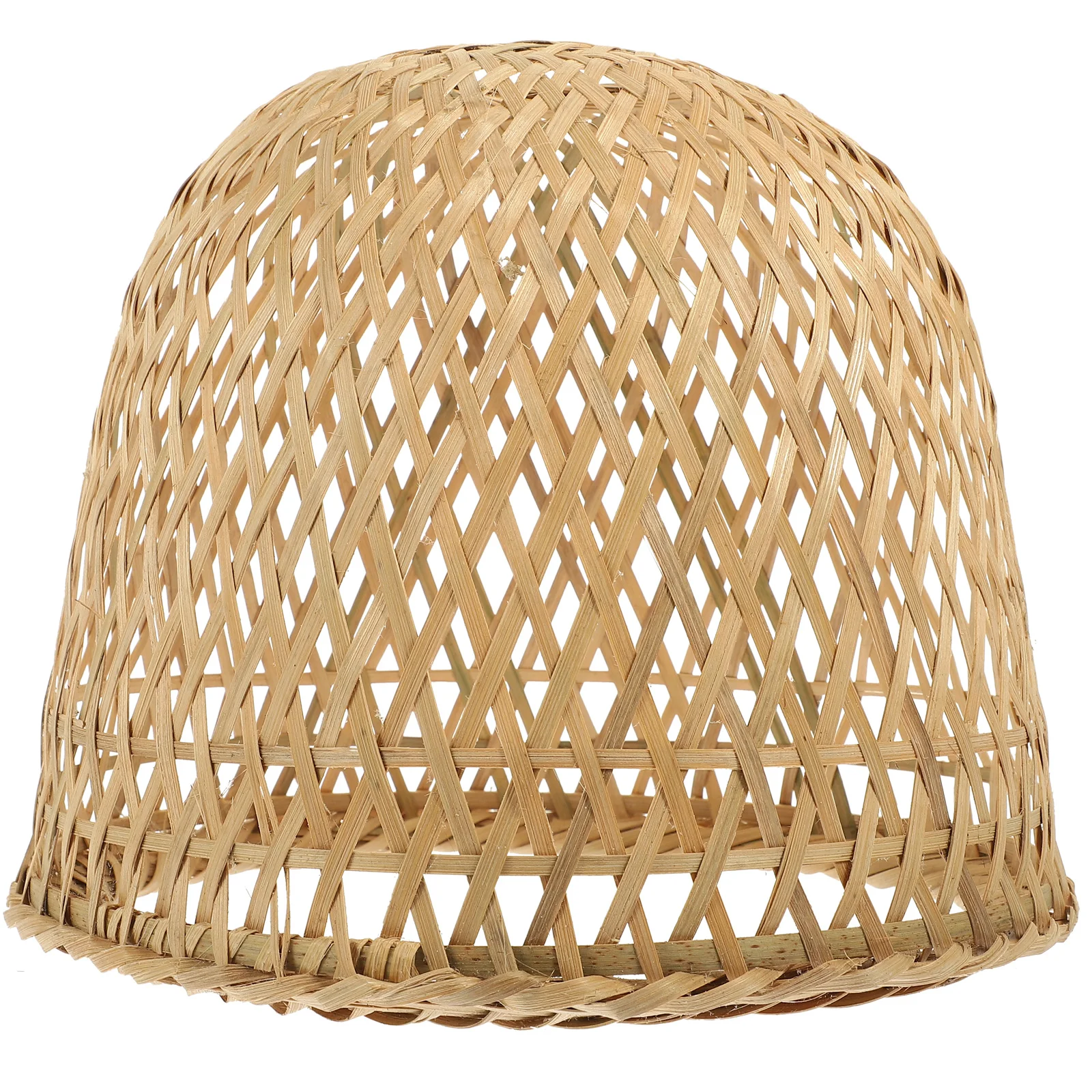 Bamboo Lampshade Kitchen Decor Decorative Light Outdoor Bedroom Weaving Hanging Covers Table