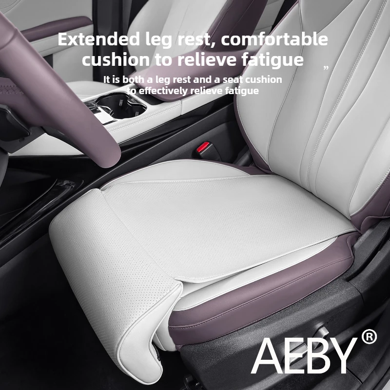 AEBY For BYD Seal U DM-i 2020-2025 Ergonomic Leg Rest Pillow, Car Seat Cushion Support, Comfortable Thigh Pad Easy Installation