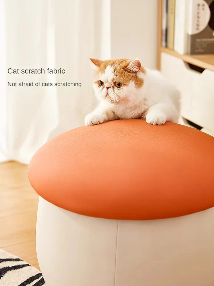 Supplies Accessories Tent Cat House Simple Mushroom Cat Nest Living Room Balcony Cat Scratch Cloth Shoe Stool Pet Bed