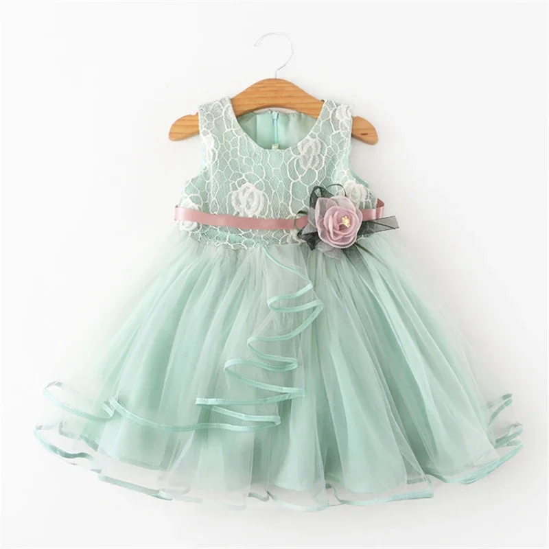 

Baby Girl Clothes Rainbow Colorful Summer Pleated Toddler Kids Suspenders Dress Baby Tutu Dresses Children Birthday Princess Dre