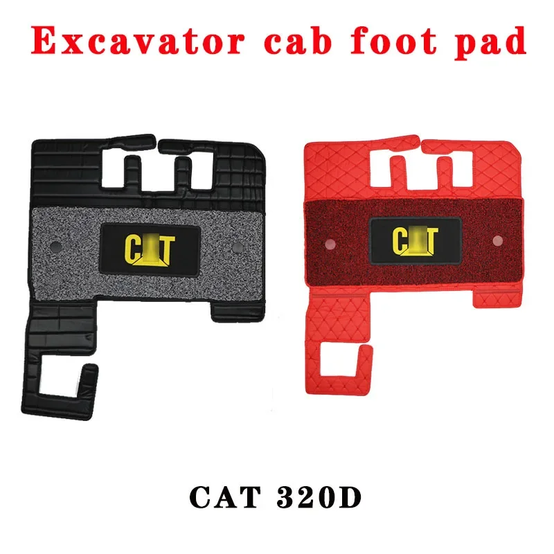 For Caterpillar CAT200B 320C 320D D2 320GC cab floor rubber mat, floor mat, carpet protection, cleaning blanket, digging