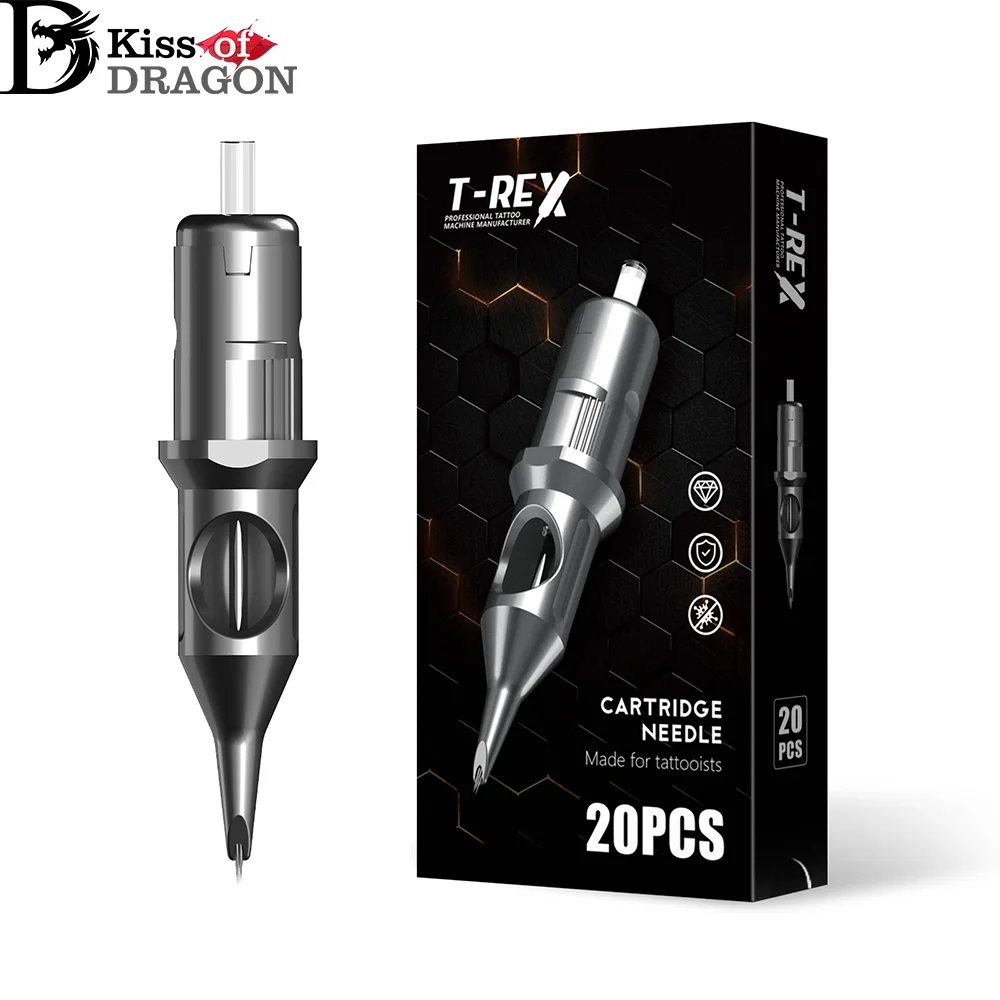 

20 шт., иглы для тату-картриджей RL RM, одноразовые стерилизованные безопасные иглы для макияжа, принадлежности для татуировок, иглы для татуировок