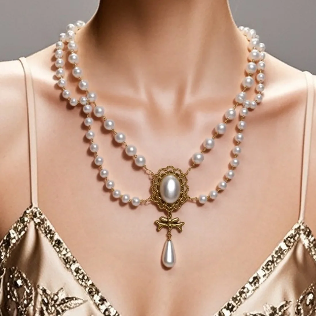 accessoires-diy-collier-de-perles-baroques-vintage-nœud-goutte-d'eau-chaine-de-clavicule-a-franges-f25790