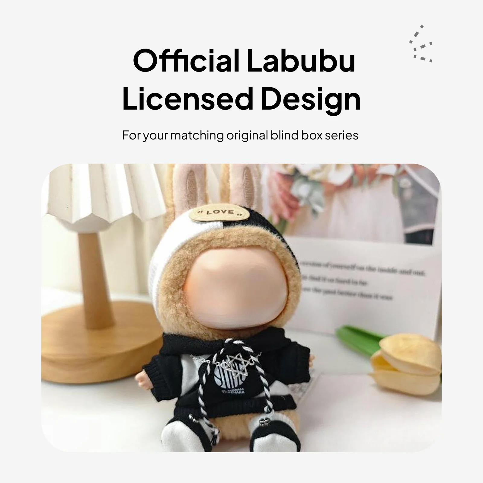 Doll Hoodie Set for Kids Creative Play with Footwear for 6.69'' Doll