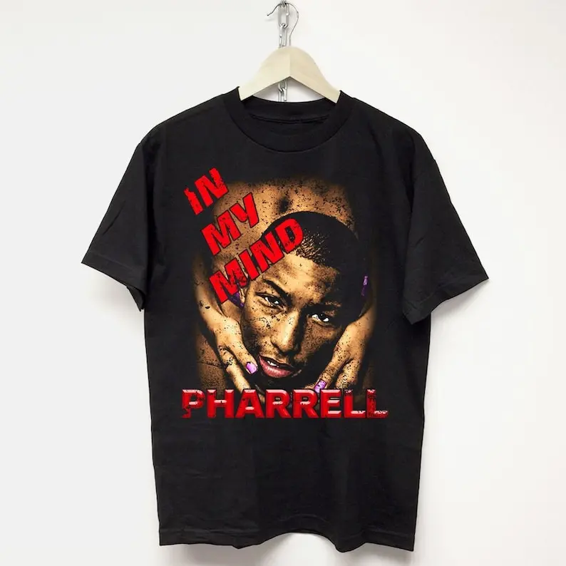 ROCK BAND PHARRELL WILLIAMS T-SHIRT Vintage Rap Tee