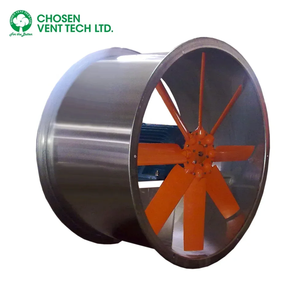 450mm Industrial tube axial ventilation blower exhaust fan