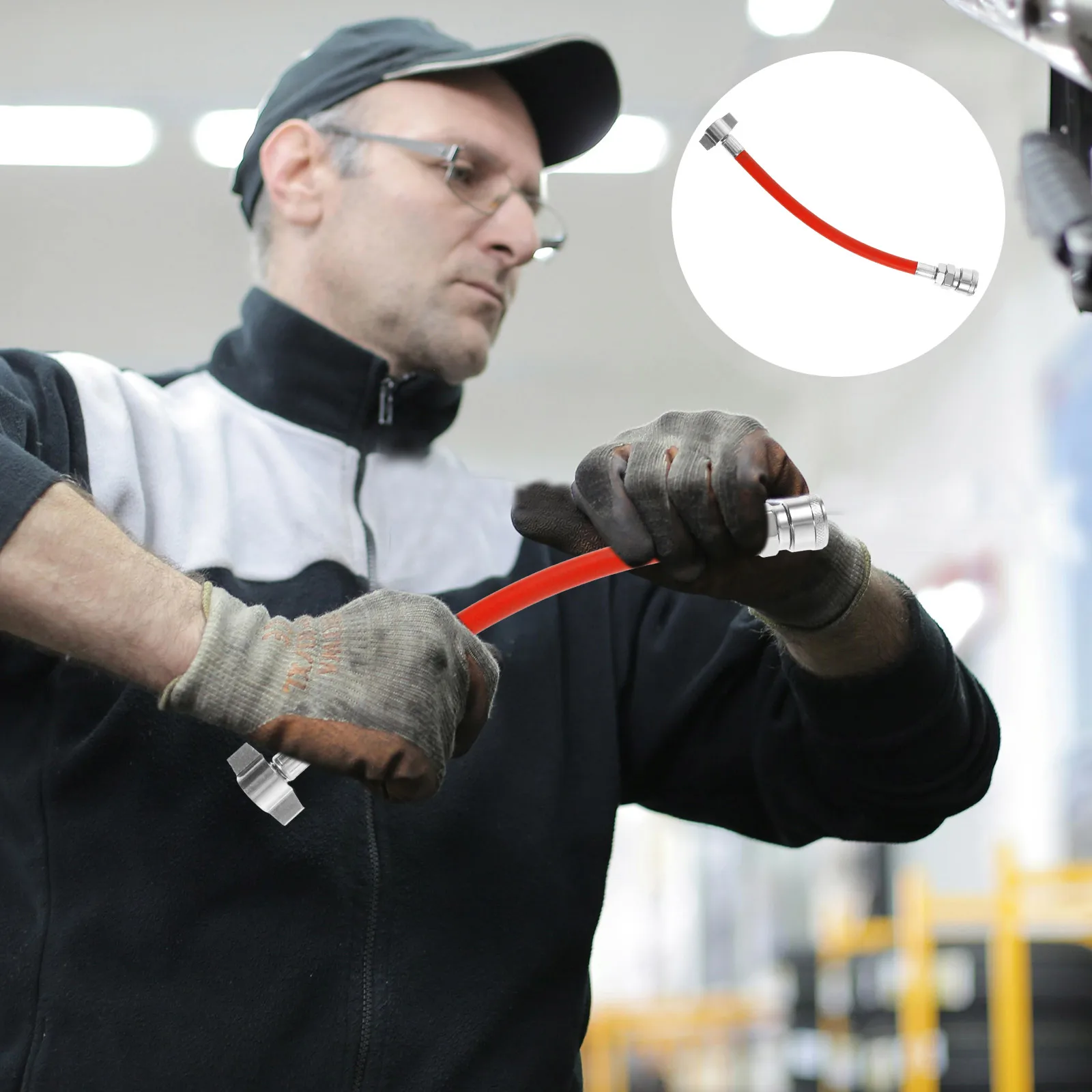 

Air Hose for Semi Truck Trailer Pipe Connector Pneumatic Zinc Alloy Fittings Brake Tubing
