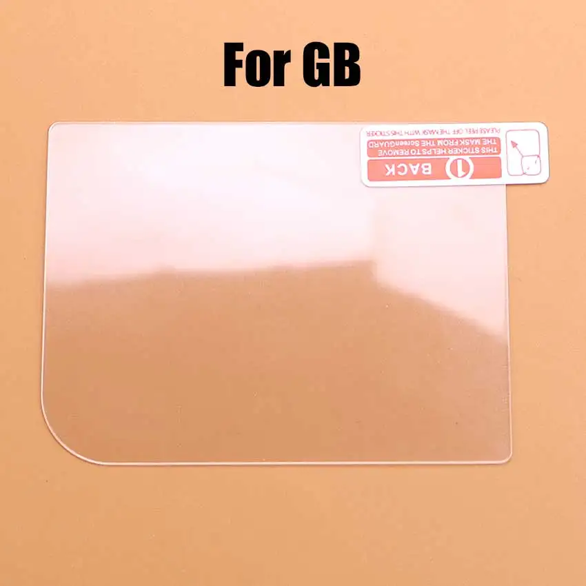 1pcs Clear Anti Scratch Tempered Glass Screen Protective Film For Gameboy GB GBA GBC GBP GBA SP Game Console Screen Protector