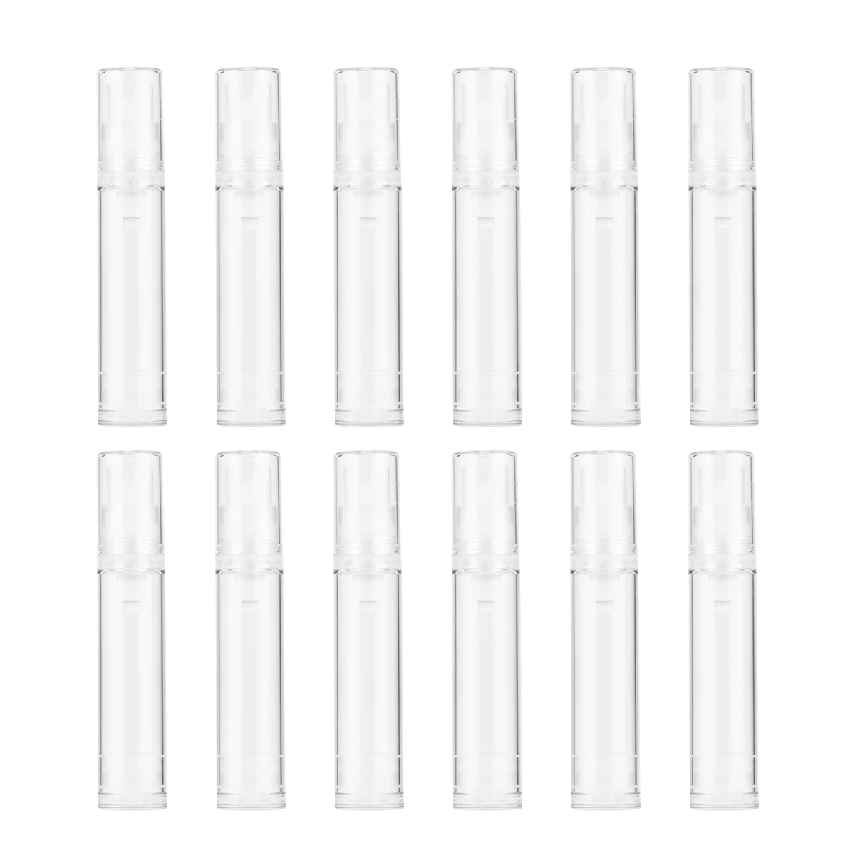 

12pcs Spray Bottles Empty Plastic Travel Fine Mist Press Pump Subpackaging Leak Proof Durable Portable Storage