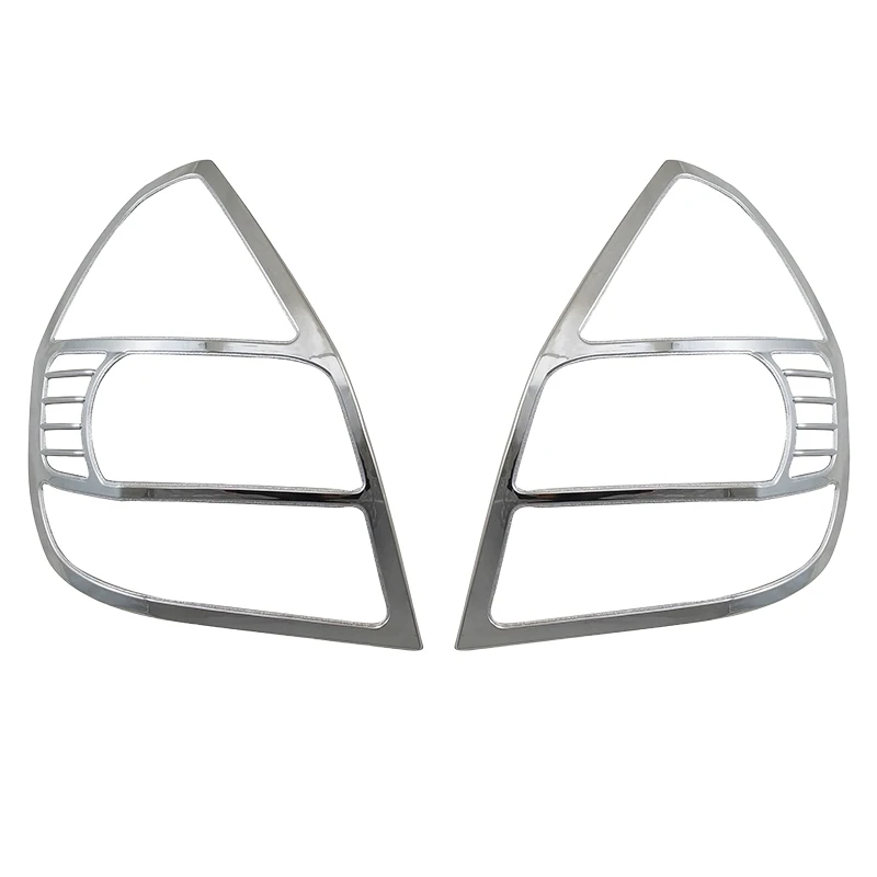 ABS Chrome Matte Black Car Tail Lamp Cover For Honda Fit Jazz 2003 2004 2005 2006 2007 Car Stickers Cars Accessories