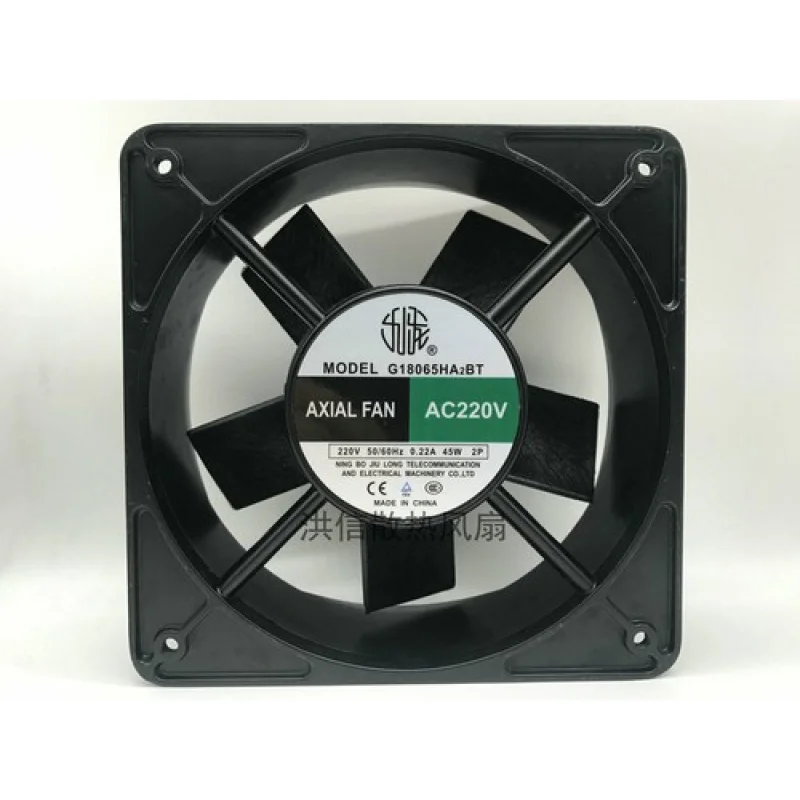 

C 1pc G18065HA2BT genuine Kowloon 220V 0.22A 45W chassis cooling fan