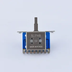 【صنع في كوريا】 مفتاح محدد اختيار الغيتار الكهربائي Alfa 5-Way / 3-Way / 2502N الأصلي أفضل 8 مبيعات بيك أب RMC - رقم 4