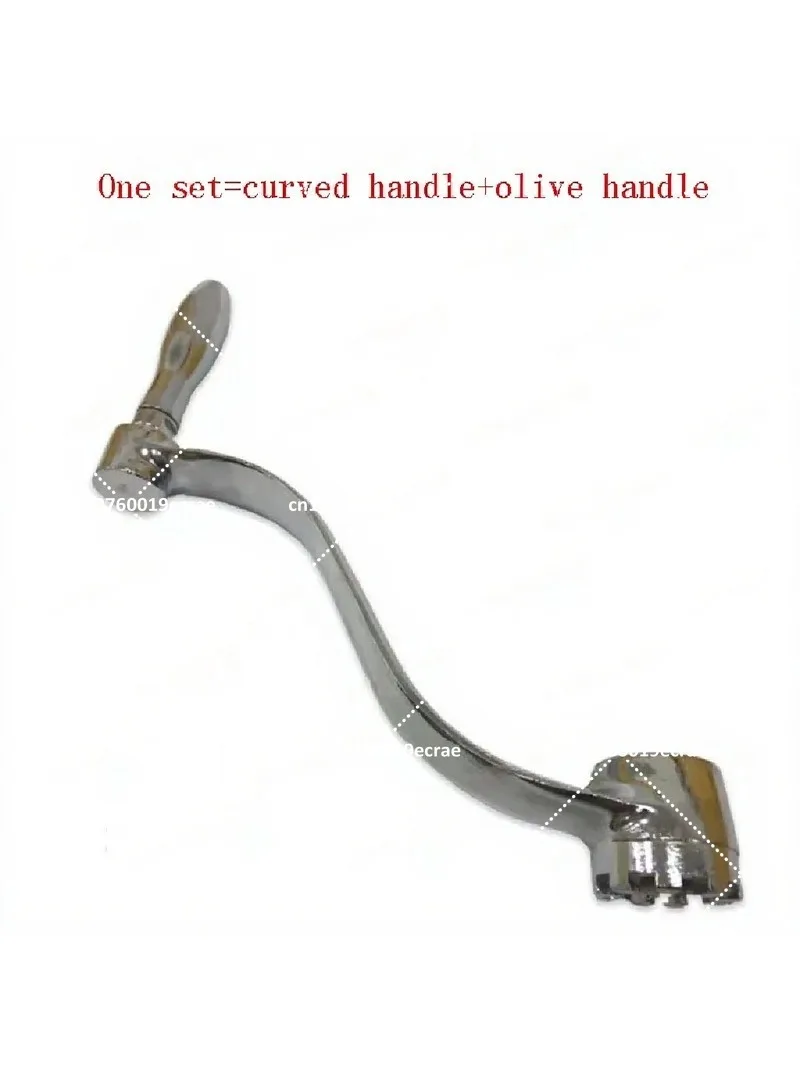 Knee Crank Handle Milling Machine Mill Part, Precision Replacement Component