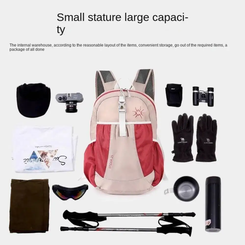 Newest Fashion Outdoor Ultra-Lightweight Folding Sport Bag For Women Portable 2025 Casual Hiking Backpack Travel Backpack