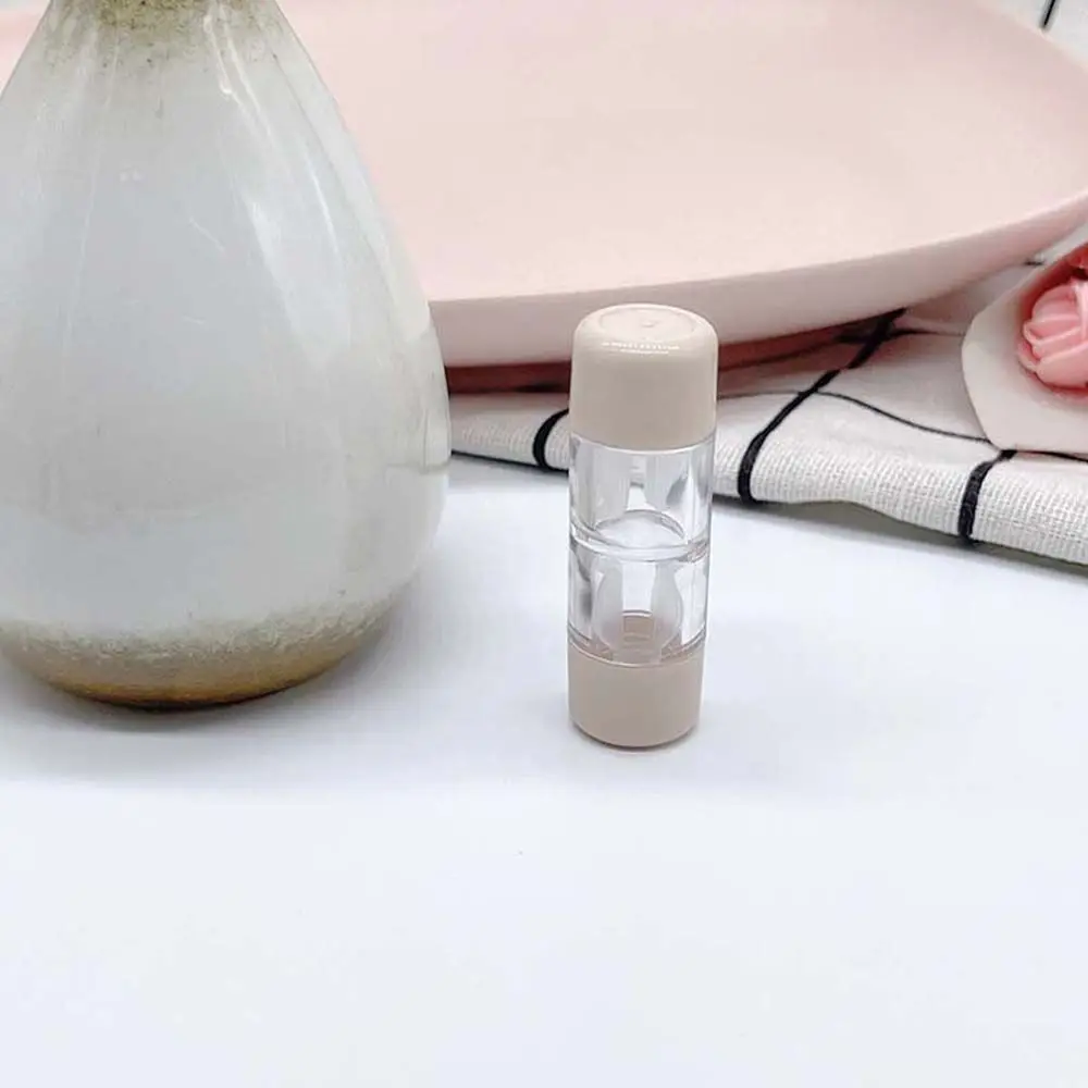 Travel Sealed Mini Transparent Portable Candy Color Lenses Box Contact Lens Case Contact Lens Container Storage Eye Care
