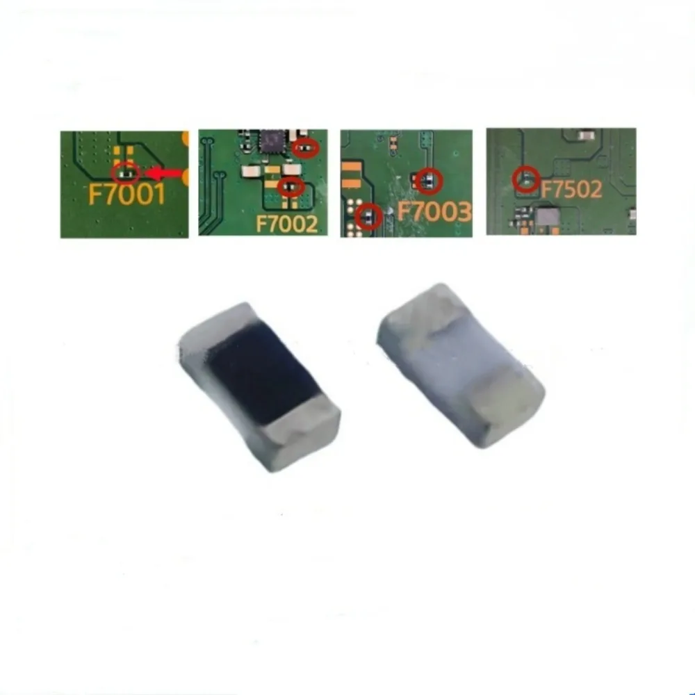 

10Piece/package main board F7001/F7002/F7003/F7502 main board fuse resistor repair parts accessories for PS5