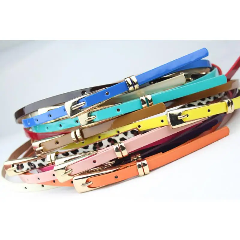 

1PCS Popular Style Super Cheap Special Price Thin Belt Korean New Candy Color Women Decorative Arrival Many Choice 100cm