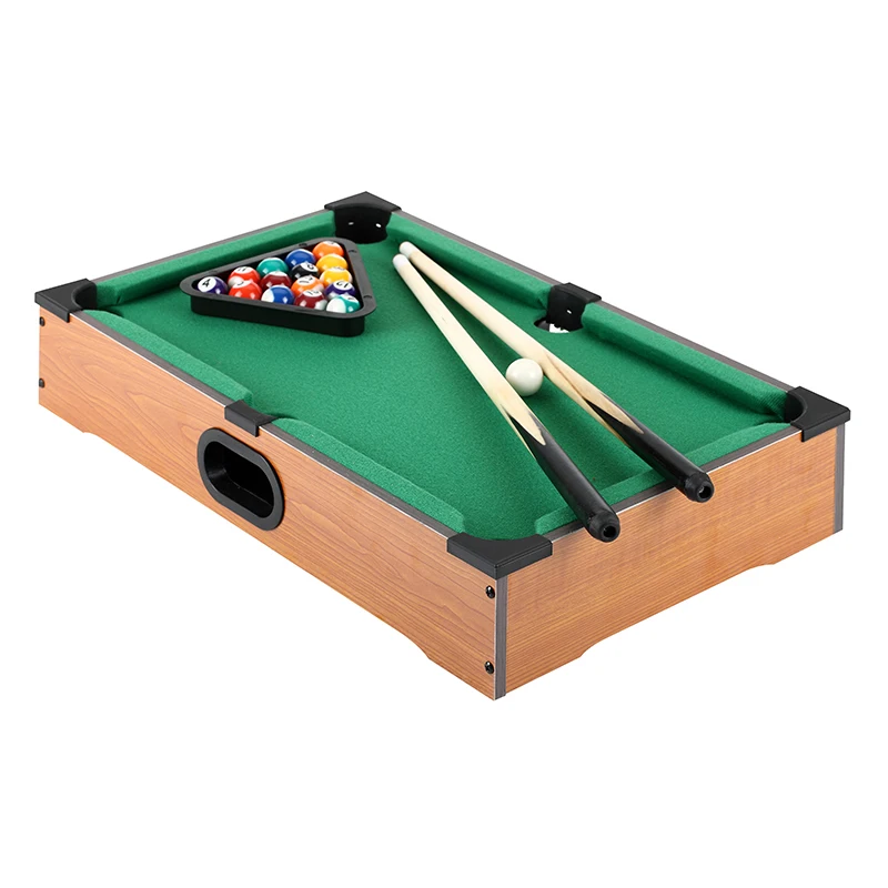 Tabletop Snooker Accessories Portable Children Family Game Set Mini Pool Table Kids Billiard Table for Sale