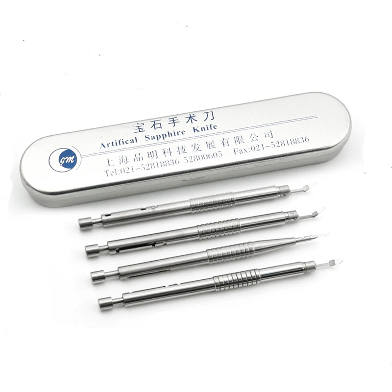 Shanghai Jingming Eye piercing bayonet hair transplant gem knife small incision super milk knife