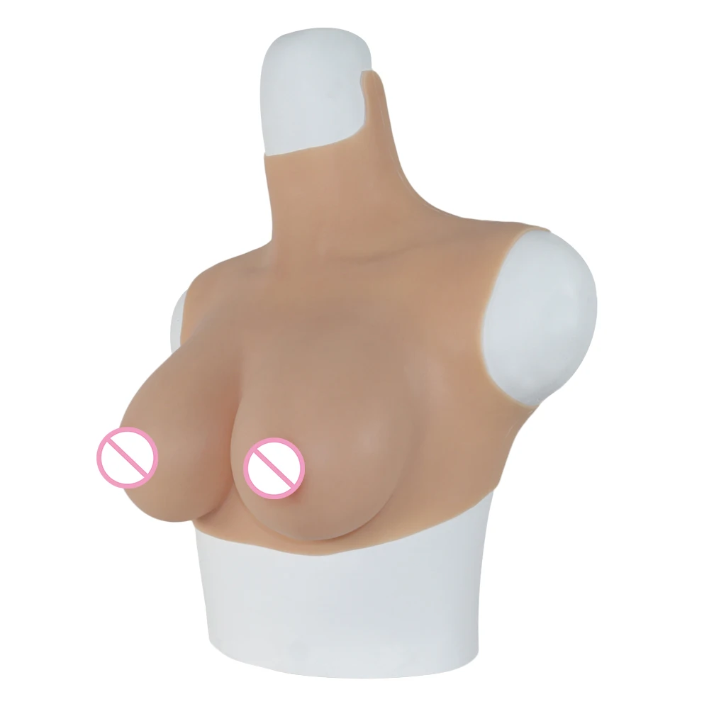 Tgirl C Cup Honeycomb Structure Fake Boobs Cosplay Silicone Fake Breast for Transgender Crossdressers