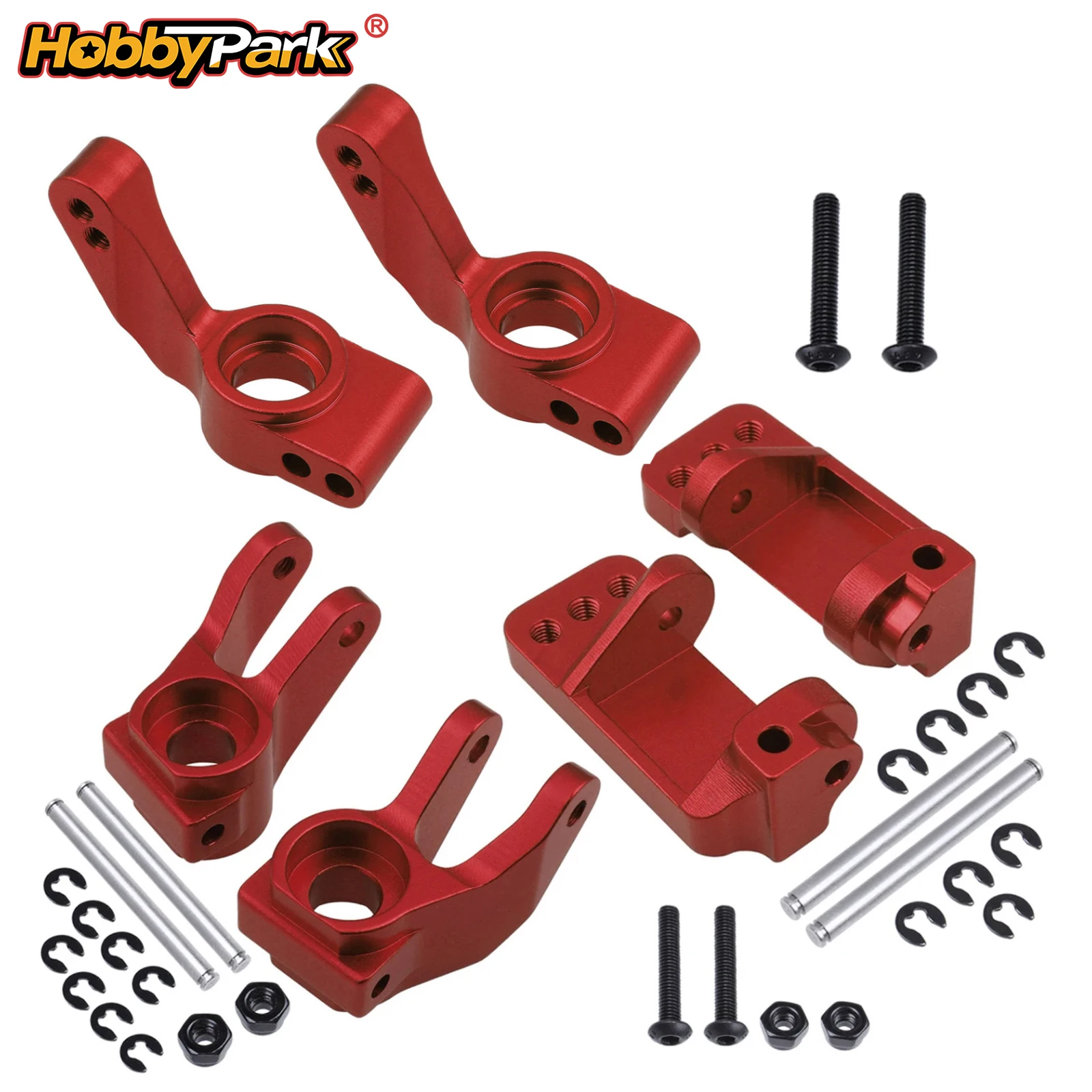 Блоки рулевого управления HobbyPark, замена опорных блоков оси 3736, 3632, 3752 для Traxxas Slash 2WD, запчасти для тюнинга радиоуправляемых моделей