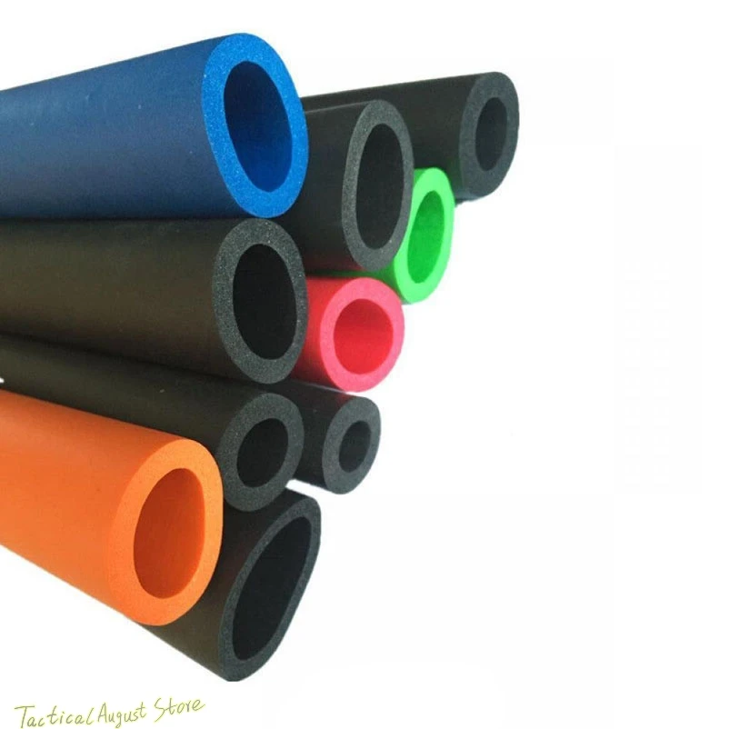 1 meter Sponge Foam Pipe Tube For Fitness Equipment Handle Insulation Lagging Wrap