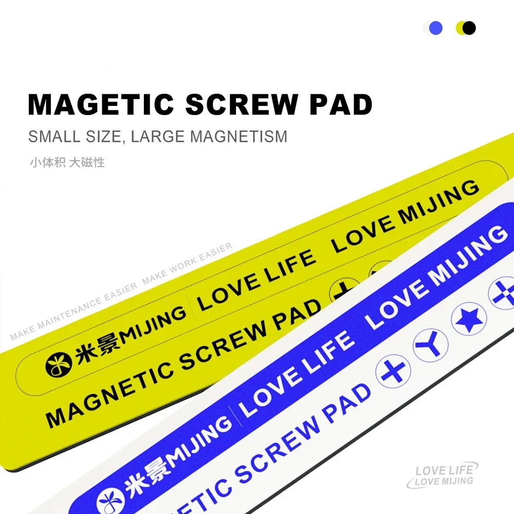 Mijing Magnetic Screw Pad Memory Mat Space Saving For Electric Component Organizer Preventing Getting Lost and Unorganized