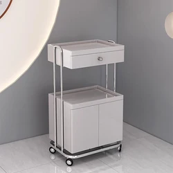 Drawers Beauty Salon Trolley Medical Simple Rolling Salon Trolley Medical Cleaning Carrello Attrezzi Salon Furniture BL5ST