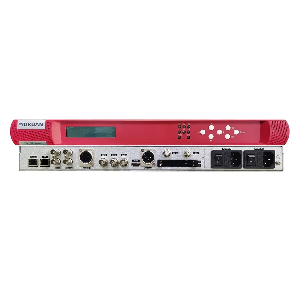 

2025 Wholesale Price 1 channel DVB-S/S2 Audio Integrated Receiver Decoder IRD