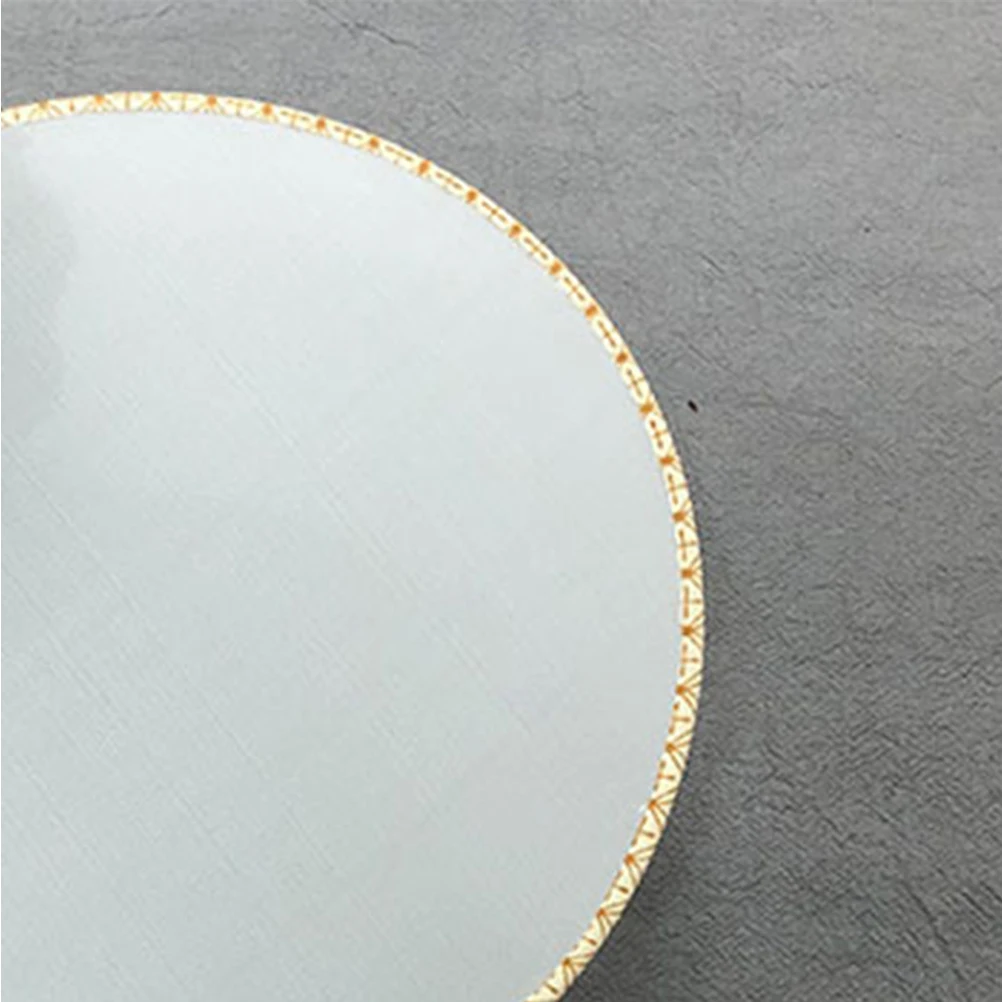 

Portable 1 Silk Fan Blank Design Childrens Drawing DIY Handmade Painting Art Craft Fans for Women Foldable Wooden Gifts