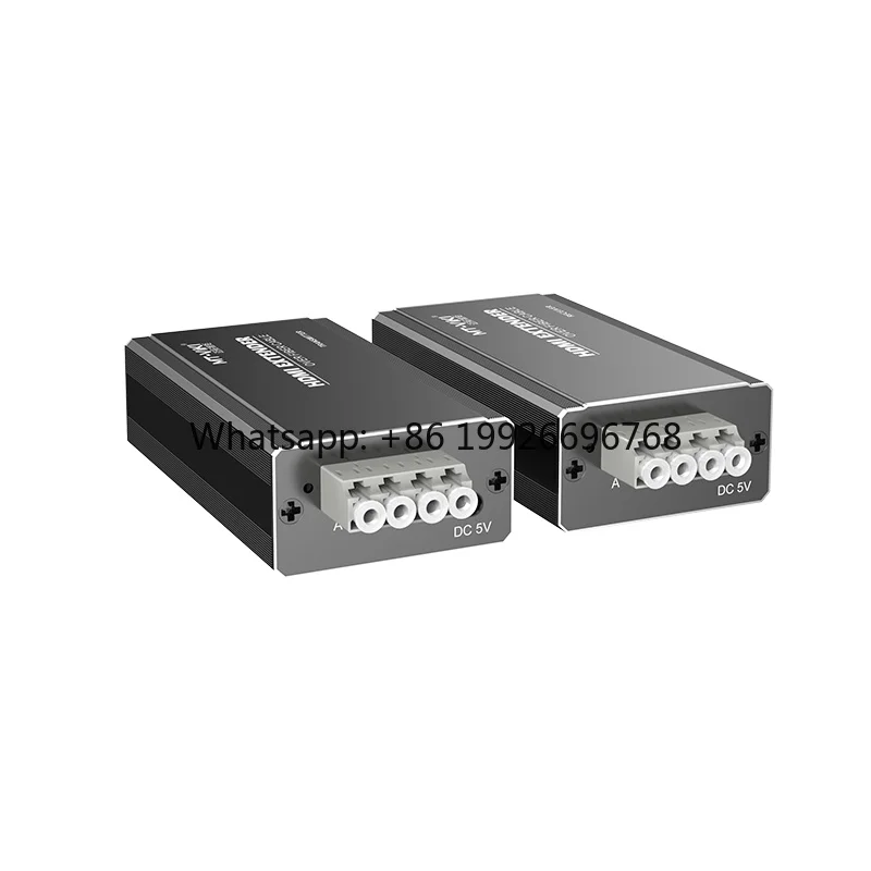 4K Resolution 1Km Optical Fiber 1x2 HDMI Splitter Extender Over Cat5e