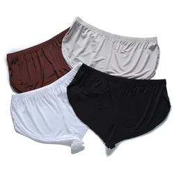 Men's boxers home personality Low rise sexy panties trend High school student loose silk arrows