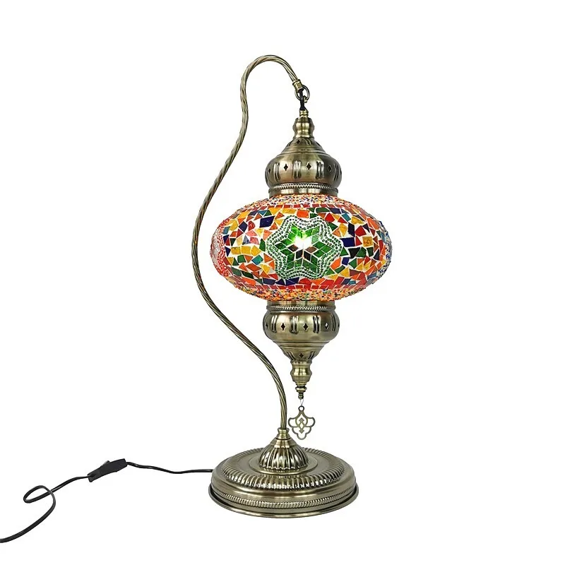 

Bar Desk Large Table Lamp Vintage Exotic Restaurant Cafe Hotel Homestay Bar Art Table Lamp