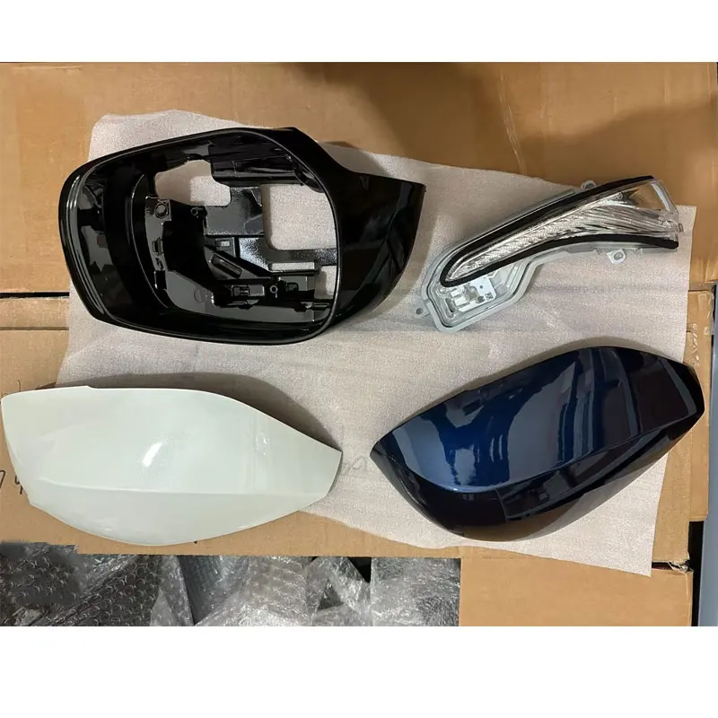 Para Infiniti Q50 Q50S Q70 2014-2022 Q60 QX30 2016-2020 Auto cubierta de espejo trasero izquierdo derecho marco luz de señal de giro soporte inferior