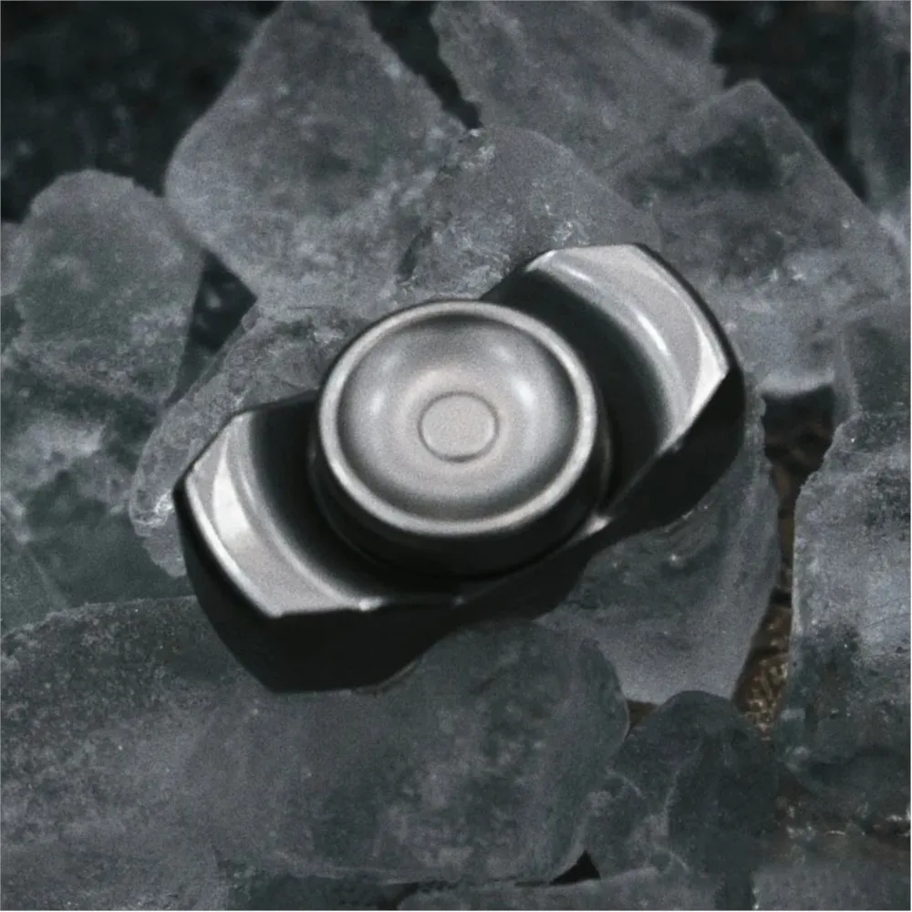 Spinmoon EDC PANGHU Fidget Spinner aparatos para aliviar la ansiedad Fidget Spinner de dos hojas juguetes para adultos